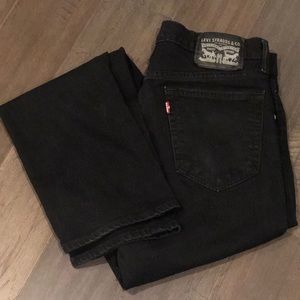 Men's Black Levi's